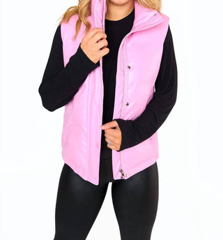 Buddylove - Colete Puffer Helen Vegan de Couro