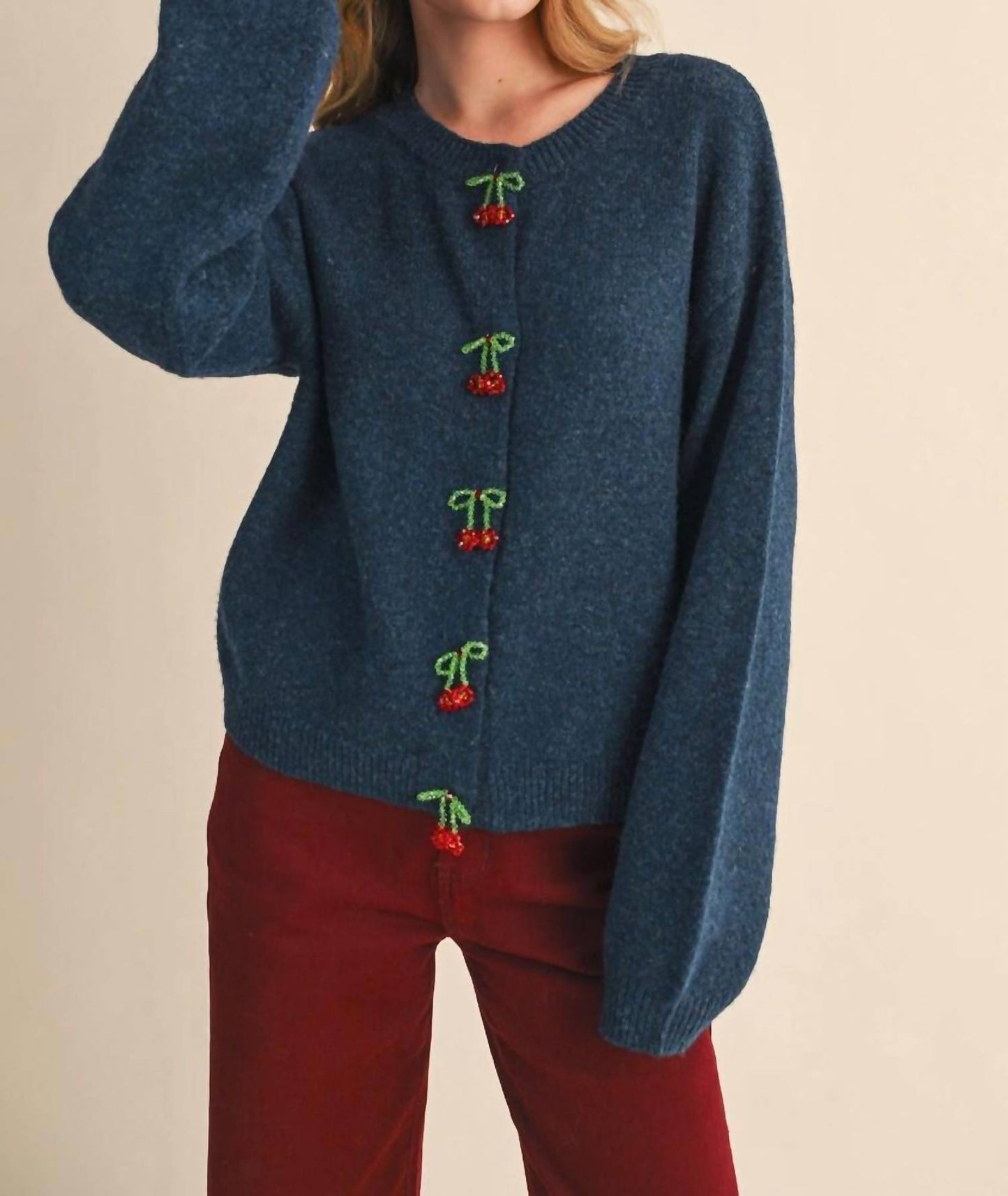 &Merci - Reeve Beaded Cardigan