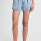 7 For All Mankind - Pleated Denim Shorts