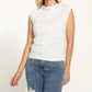 Fdj - Rushed Cap Sleeveless Top