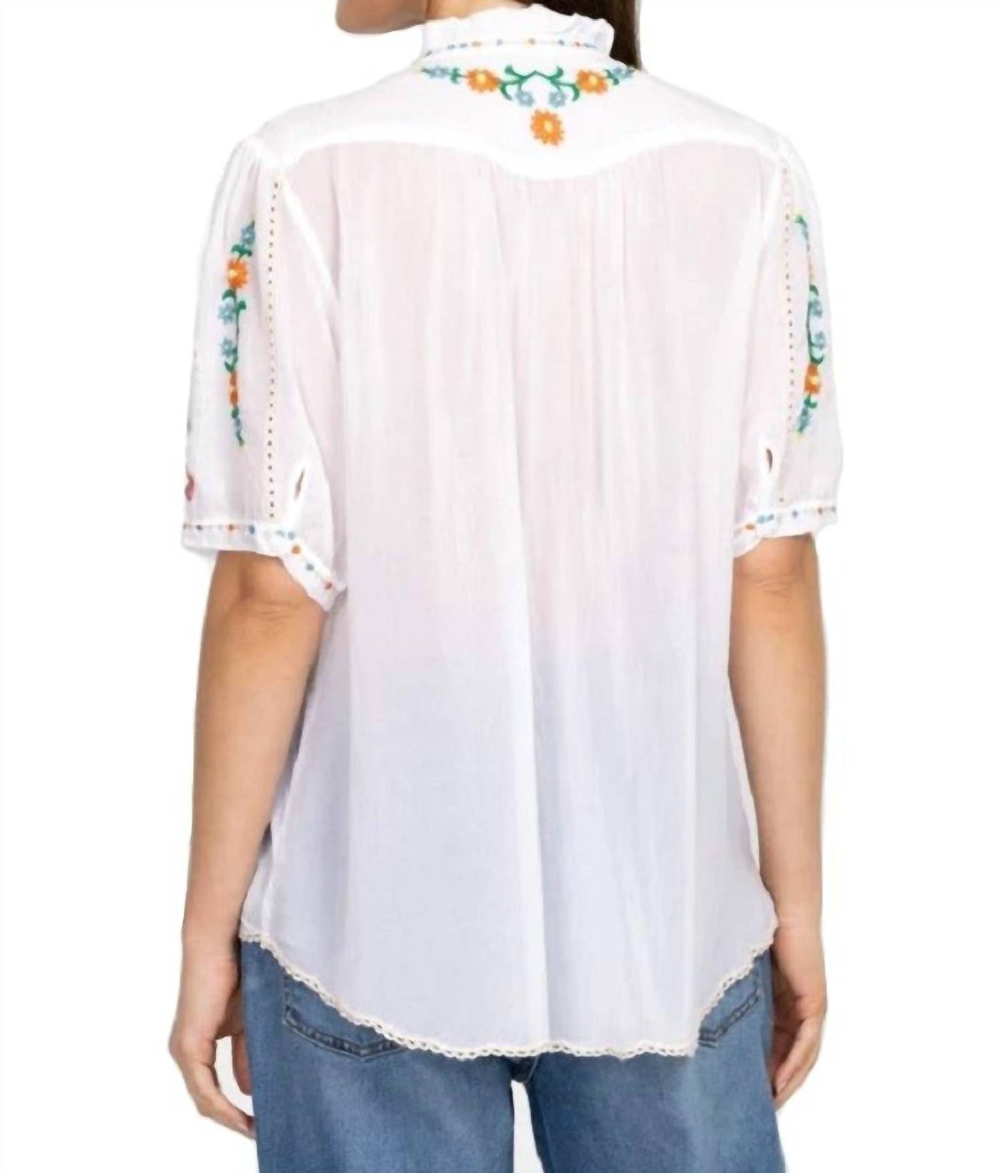 Johnny Was - Mircea Blouse