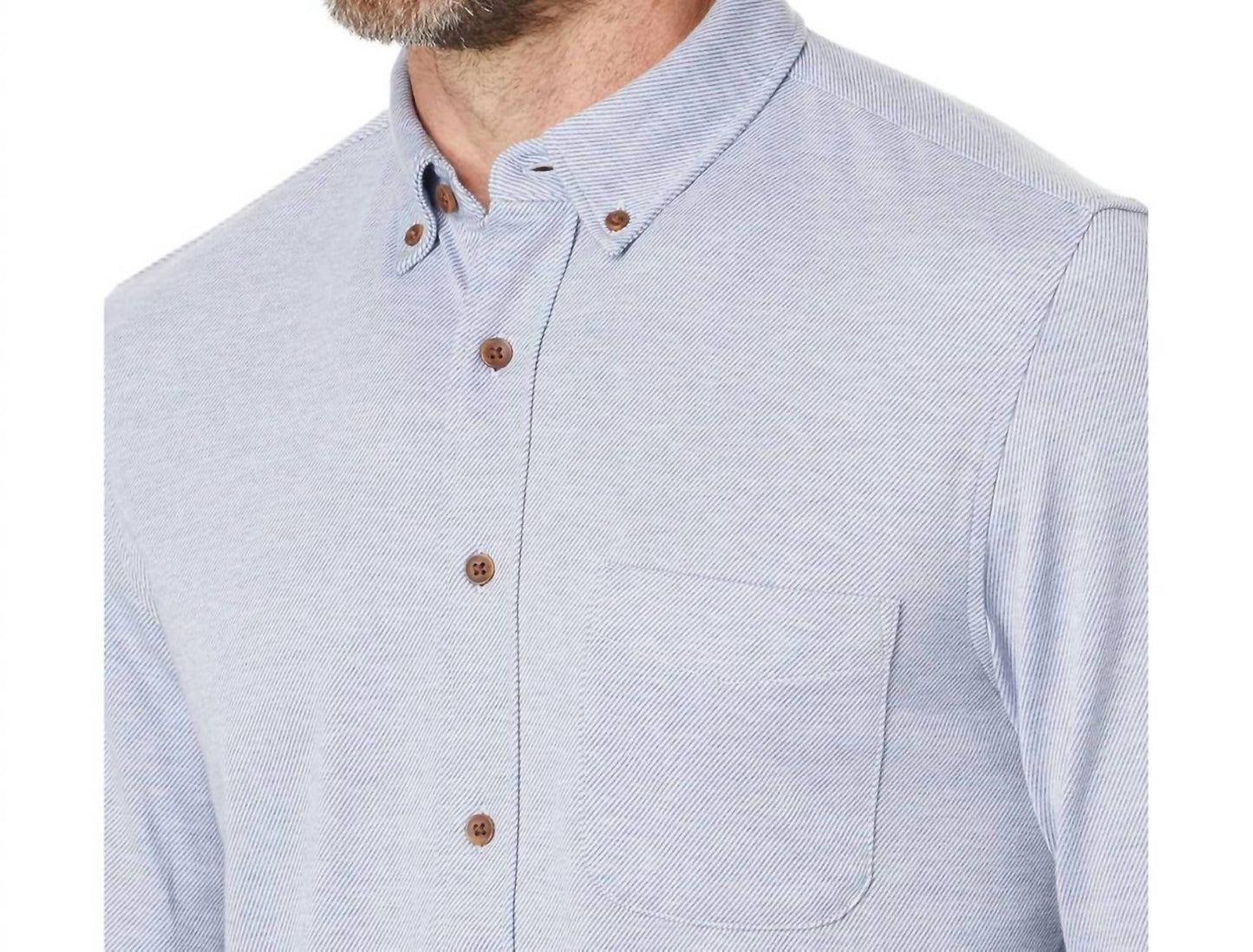 Faherty - Camisa de malha Coastline