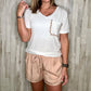 Pol - Bailey Detailed Pocket Top