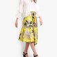 Topshop - Jacquard Floral Midi Asymmetrical Midi Skirt
