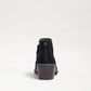 Sam Edelman - Women's Pryce Leather Round Toe Stacked Heel Slip-on Ankle Boots