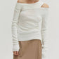 Crescent - One Shoulder Top