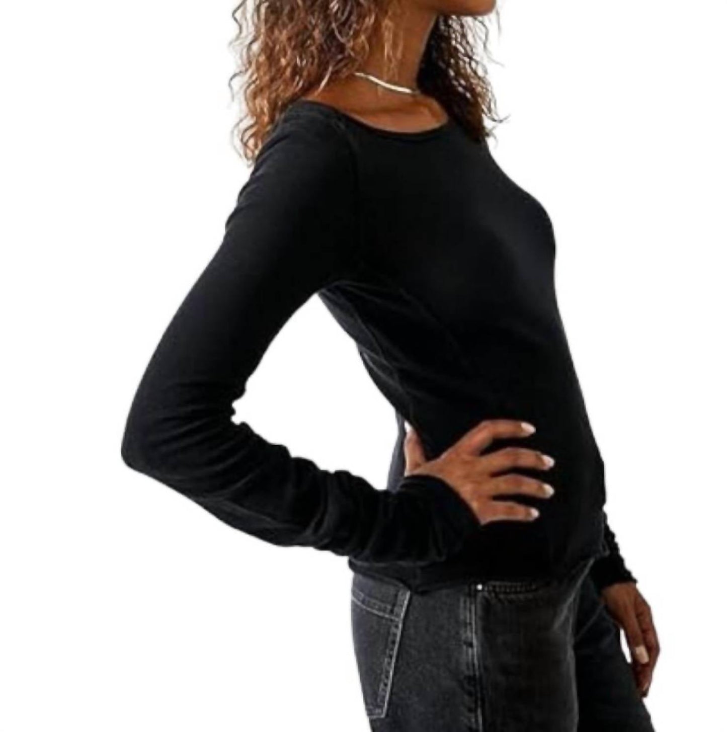 Free People - Lizzy Long Sleeve Shirt