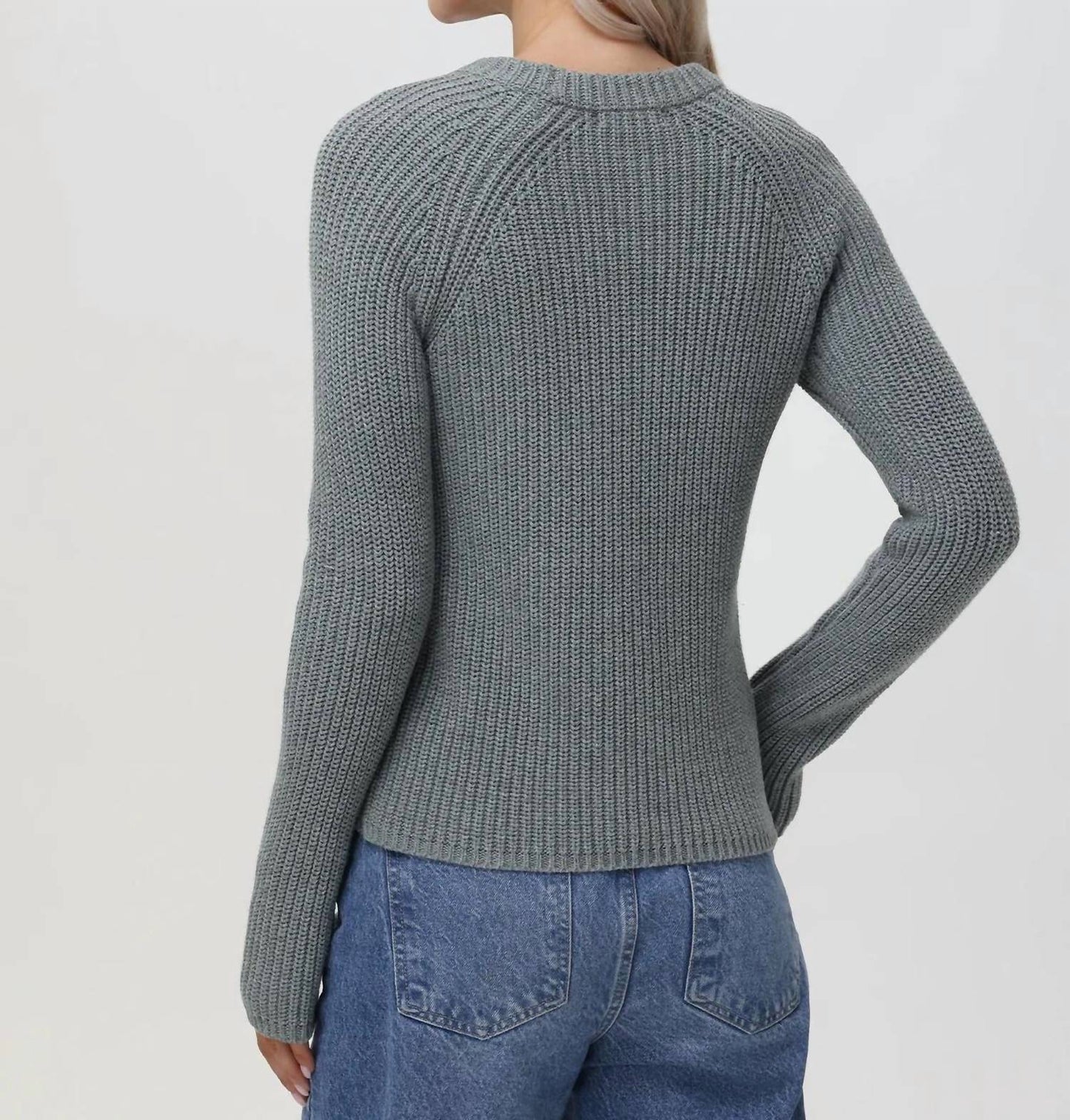 525 America - Jane Shaker Stitch Sweater
