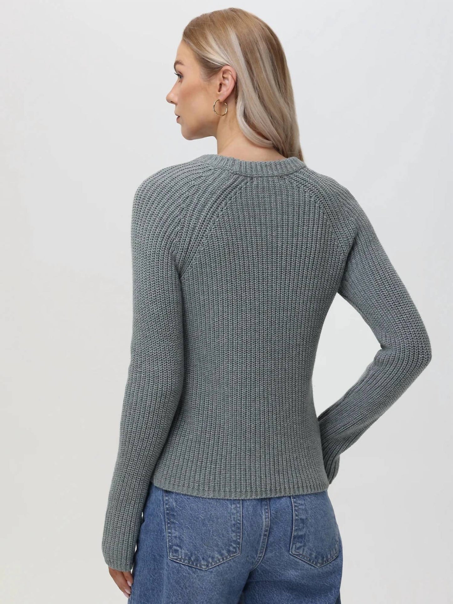 525 America - Jane Shaker Stitch Sweater