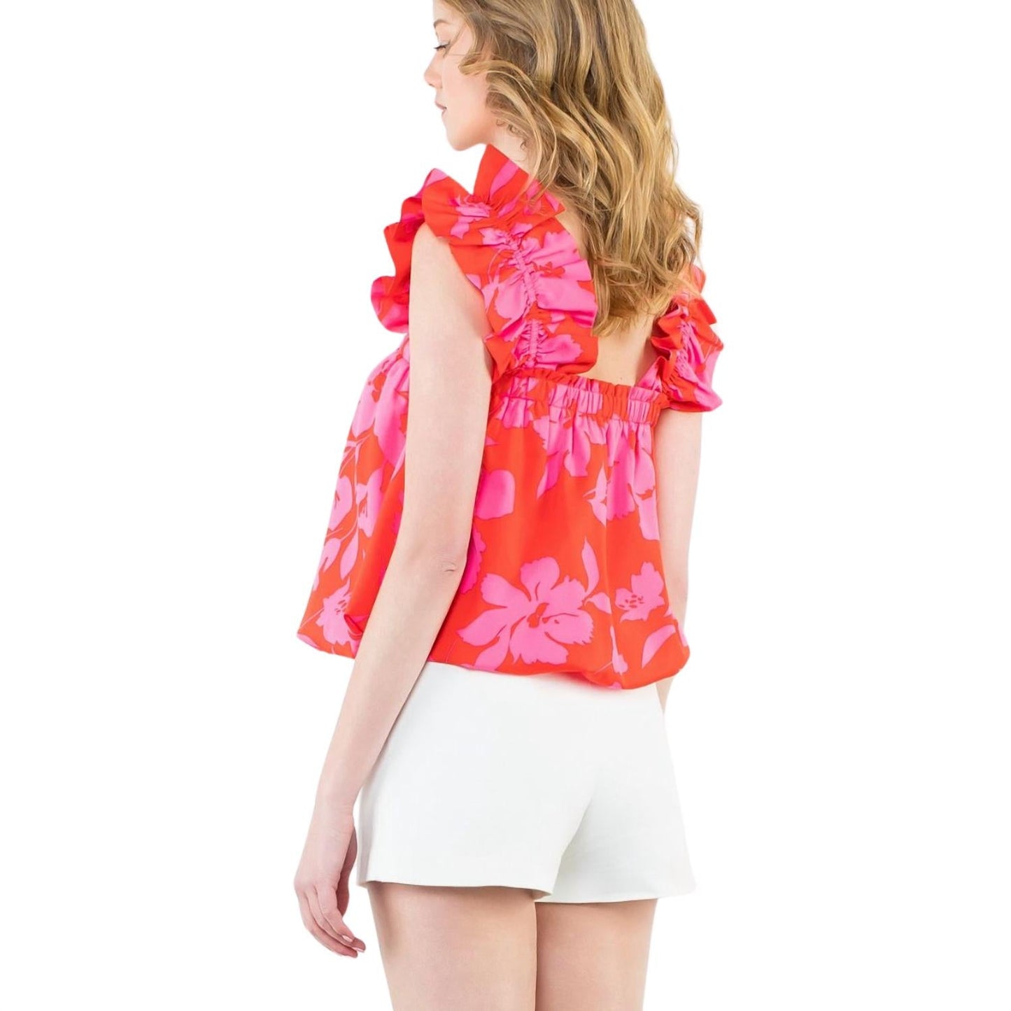 Thml - Ruffle Strap Tank Top
