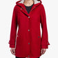 London Fog - Zip-front Sherpa Lined Hood 31" Wool Jacket