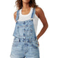 Free People - Ziggy Square Neck Shortall Overalls