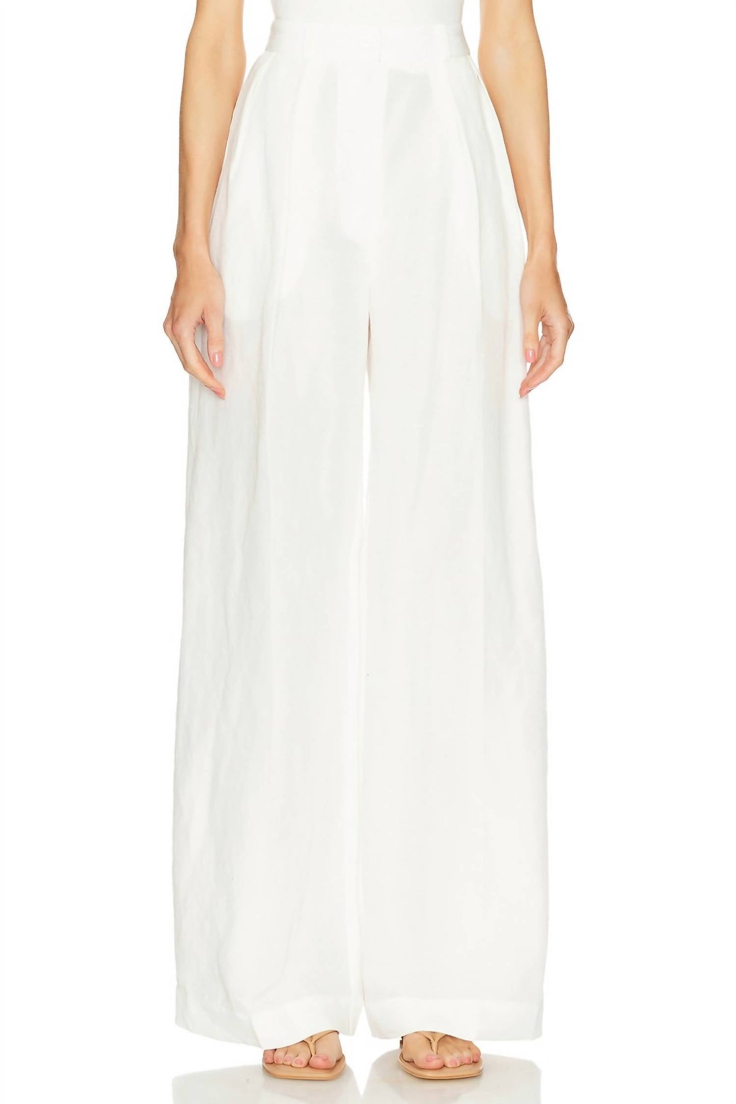 Matthew Bruch - Button Pleated Trouser