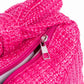 Little Trendy - Women's Bow Straw Handbag