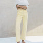 Pistola - Lexi Mid Rise Bowed Straight Jeans