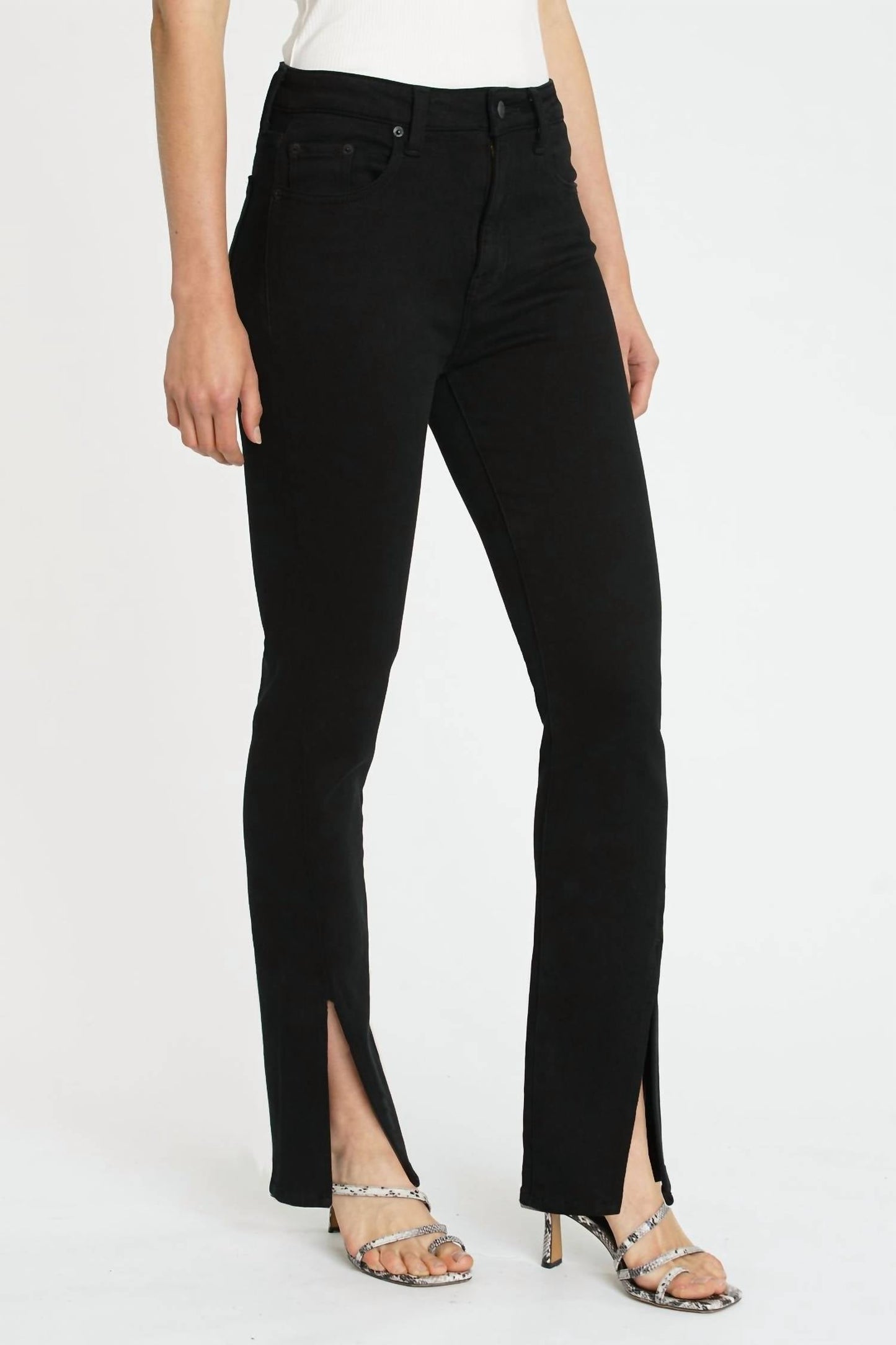 Pistola - Teagan High Rise Vented Straight Jean