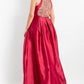 Rachel Allan - Beaded Mikado Prom Gown