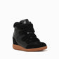 Steve Madden - Women's High Top Velcro Wedge Sneaker