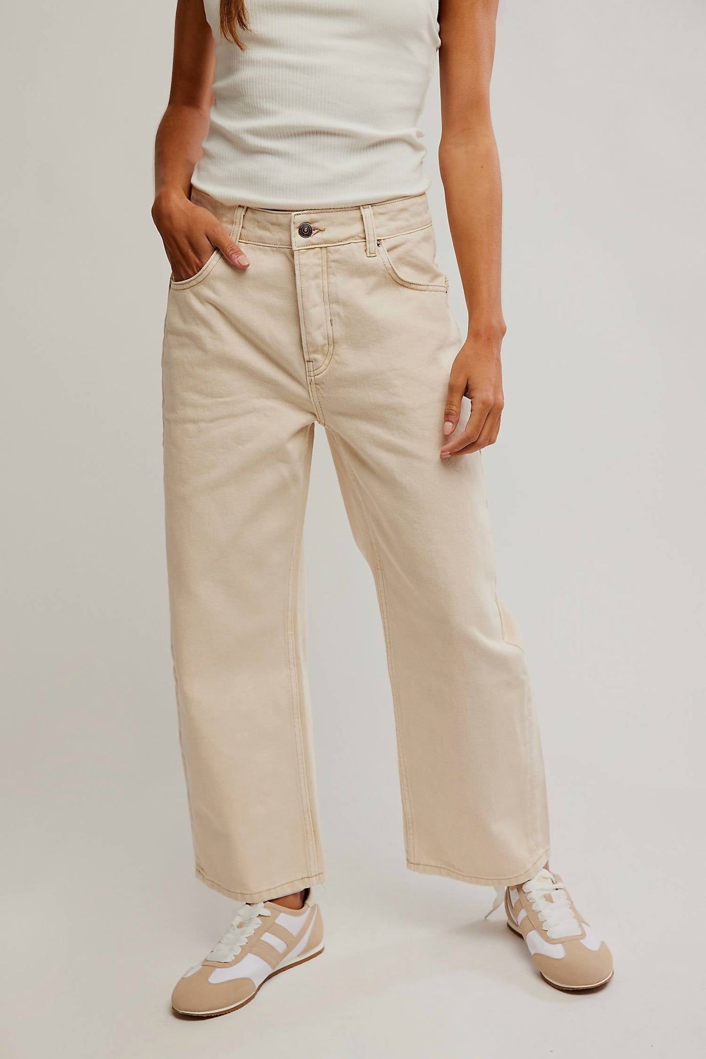 Free People - Deep Trance Dropped Barrel Pant