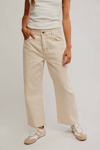 Free People - Calça Deep Trance Dropped Barrel