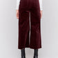 Charlie B - Corduroy Front Patch Pocket Flare Leg Pant