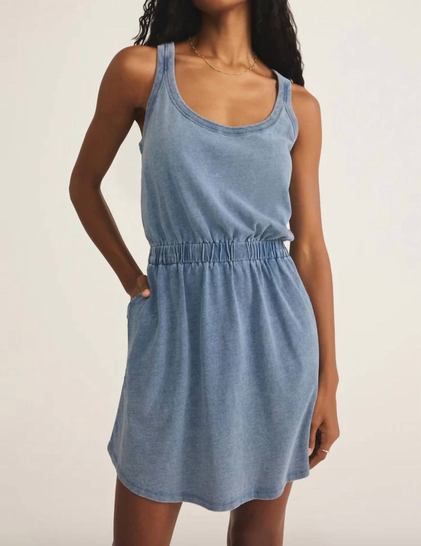 Z Supply - Keegan Jersey Denim Dress