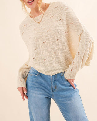 And The Why - Vanilla Latte Sweater