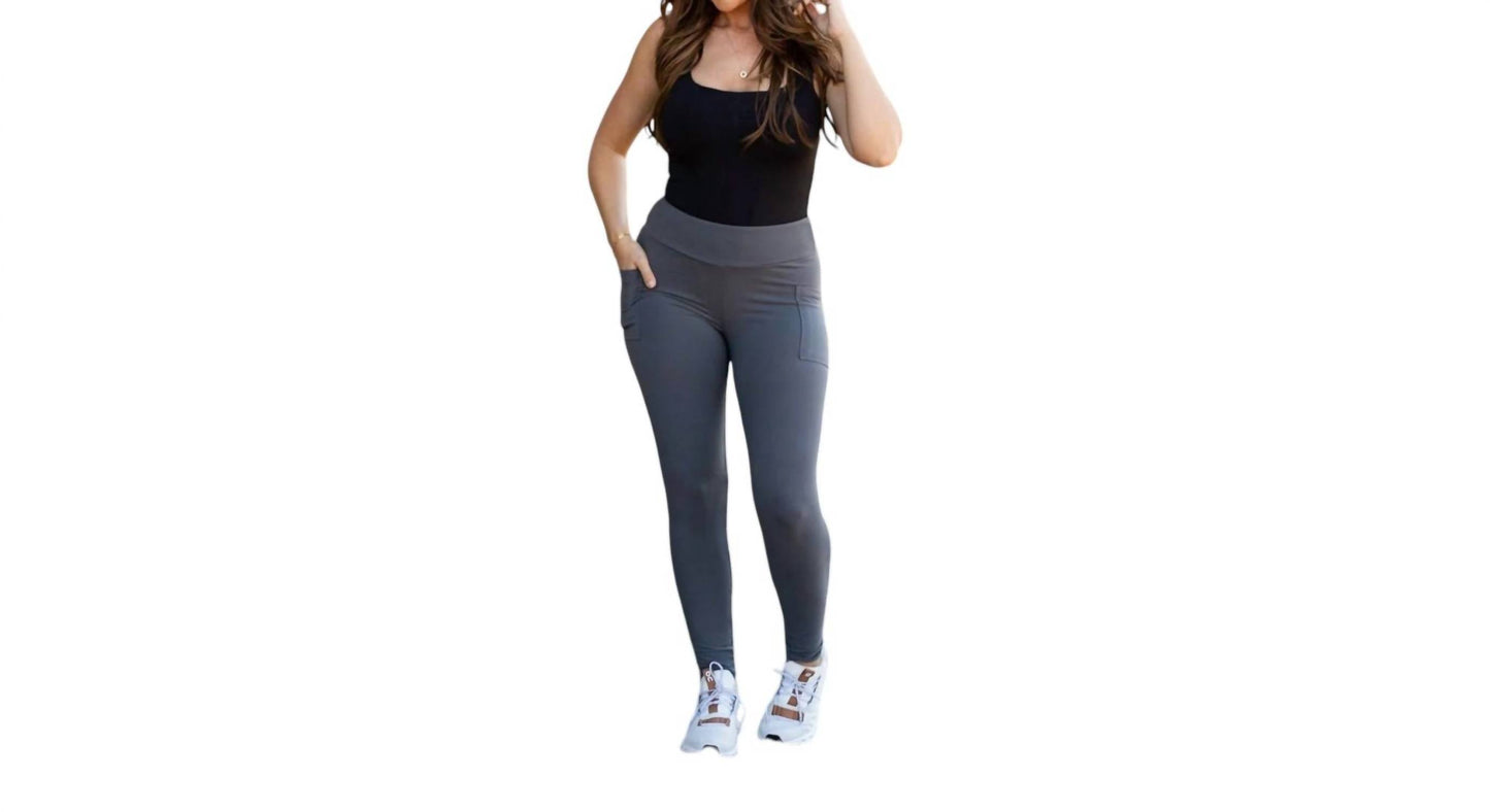 Julia Rose - Full Length Leggings With Pocket