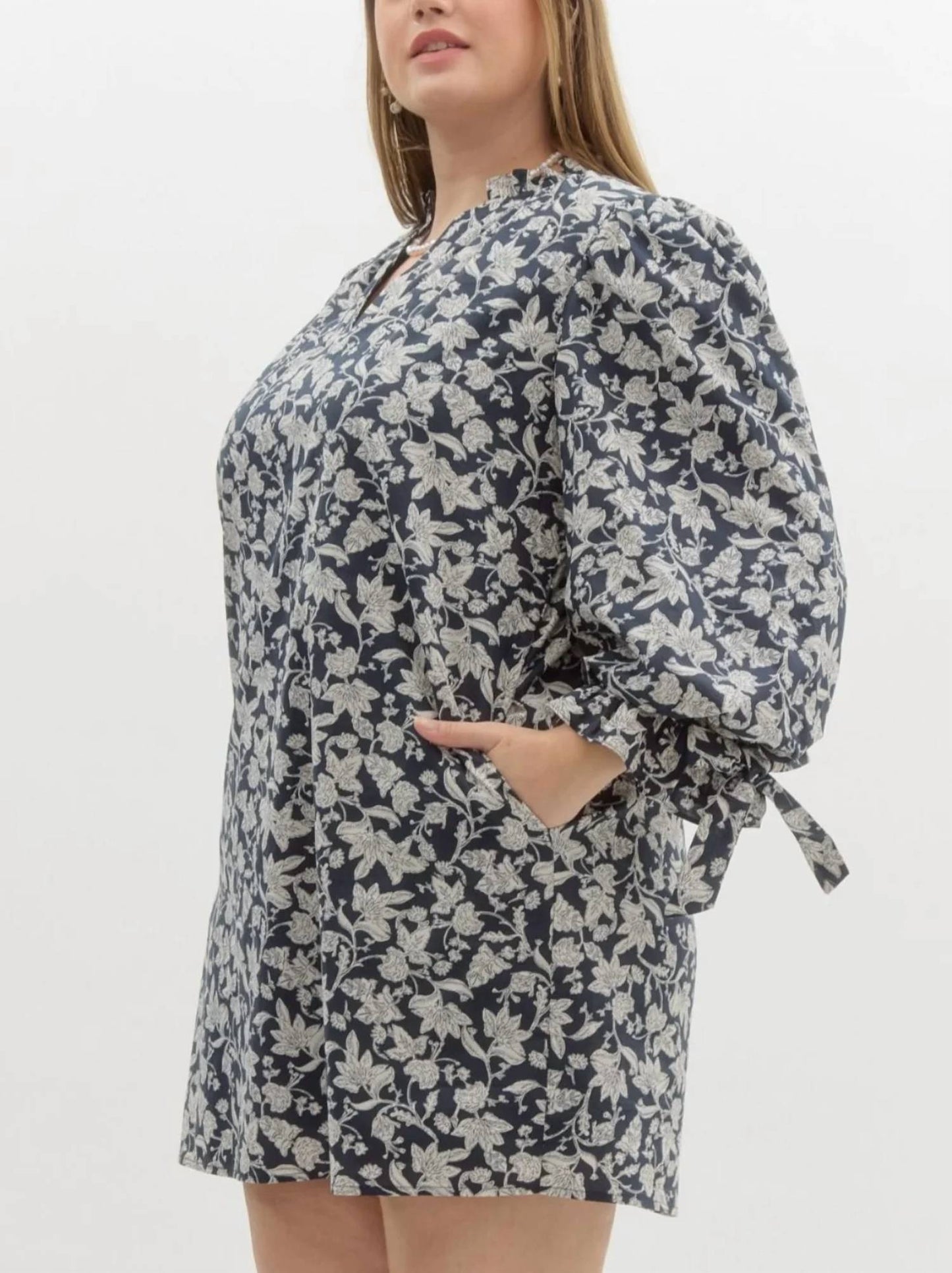 Entro - Block Print Dress
