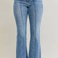 Judy Blue - High Waist Flare Fray Hem Jeans