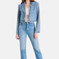 Steve Madden - Tarin Denim Crop Blazer