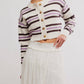 Free People - Lila Stripe Cardigan