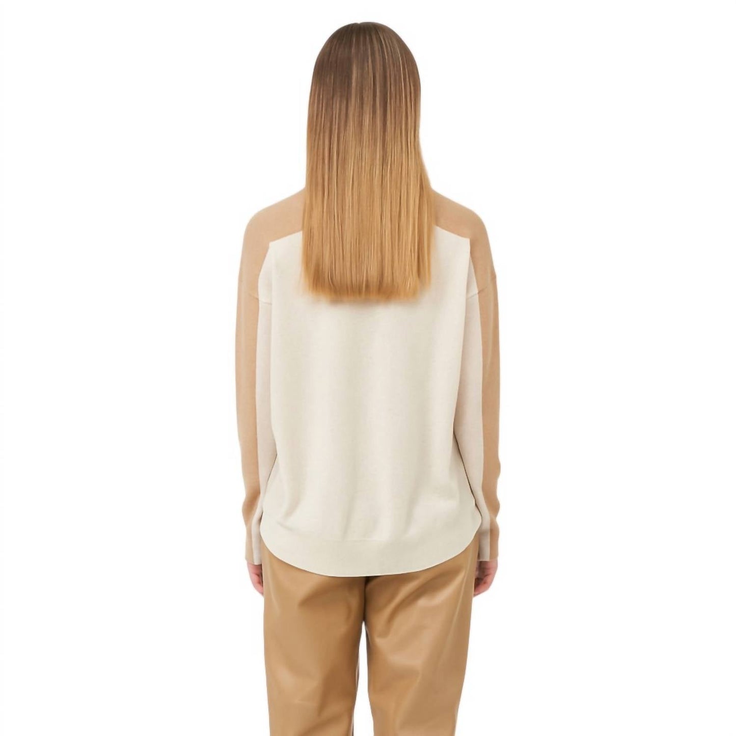 Brodie Cashmere - Frida Colorblock Sweater