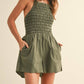 Golden - Greta Dye & Wash Viscose Smocked On Top