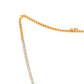 Diana M Jewels - 3.15 Cts Half-way Diamond Tennis Necklace