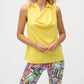 Joseph Ribkoff - Collared Cowl Neck Sleeveless Top