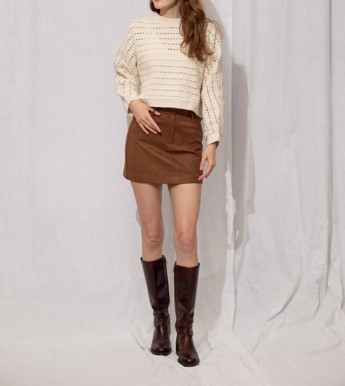 Allie Rose - Yara Long Sleeve Sweater