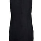 Naked Zebra - Neckline Accent Mini Shift Dress