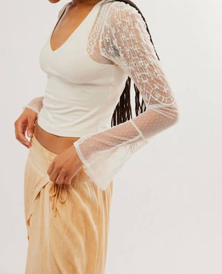 Free People - QUEM É ESSA GAROTA BLUSA DE MANGA LONGA
