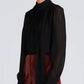 Derek Lam 10 Crosby - VALENTINE TIE BLOUSE