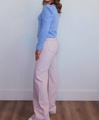 Pistola - Jeans com lavagem ácida de perna larga Ruby