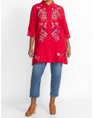 Johnny Was - VESTIDO FEMININO COM BABADOS EM CAMADAS TALULLA PLUS