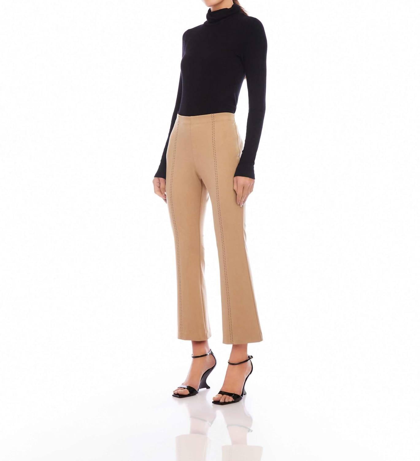 Fifteen Twenty - Sigourney Saddle Stitch Ankle Pants