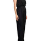Adrianna Papell - Scalloped V-neck Sleeveless Jumpsuit