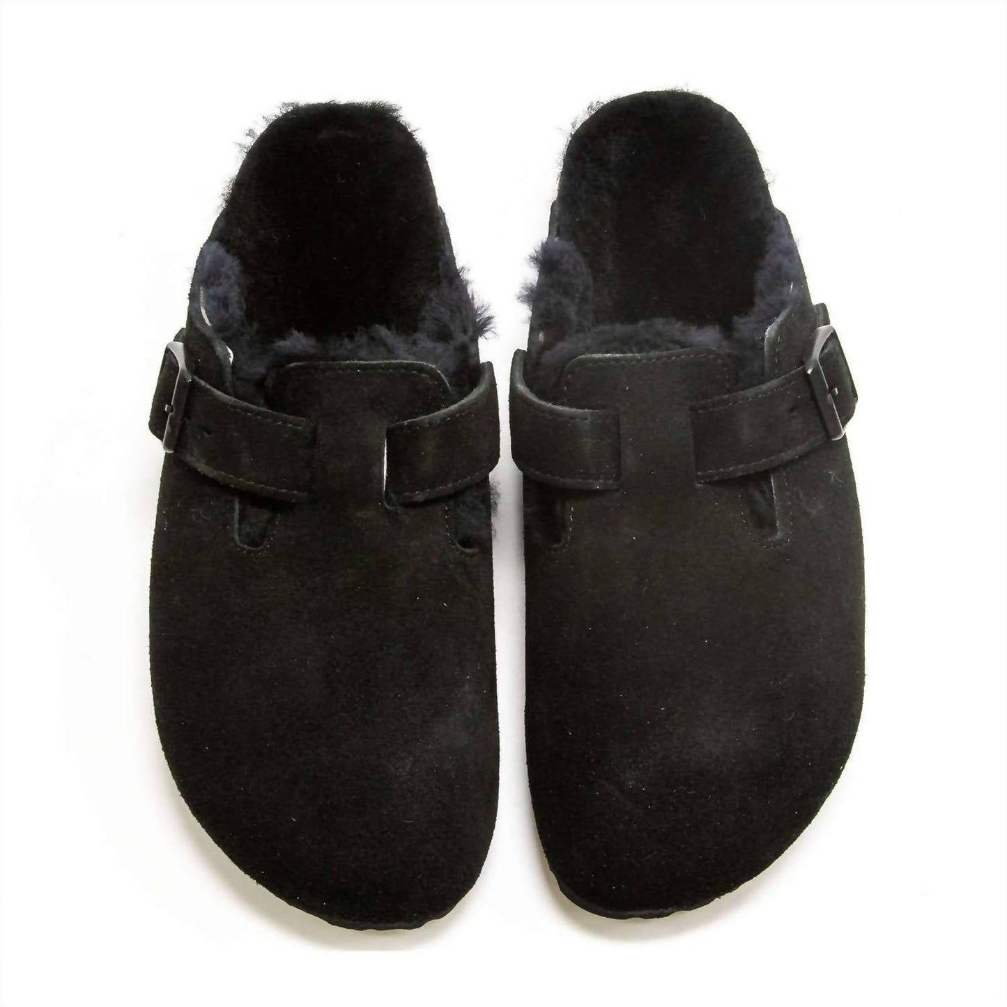 Birkenstock - Women's Boston Shearling Suede Clogs