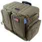 GPS Tactical Rolling Range Bag Handgun Case for Shooting Gear and Ammo Tan