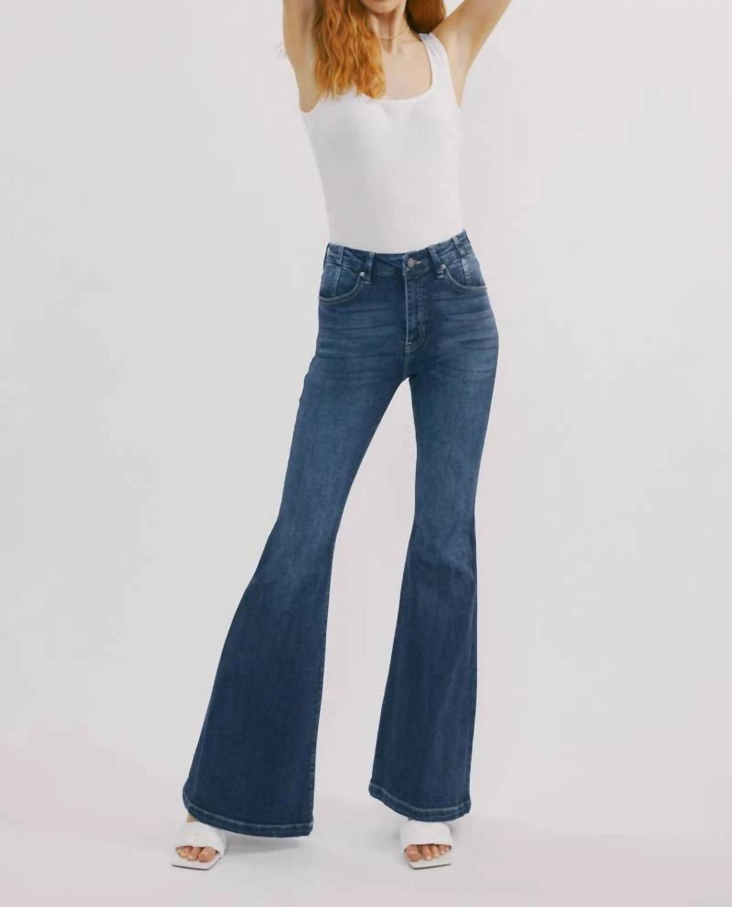 Kancan - High Rise Super Flare Jean