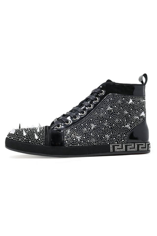 Barabas - Men's Show Stopper Spike High Top Sneakers