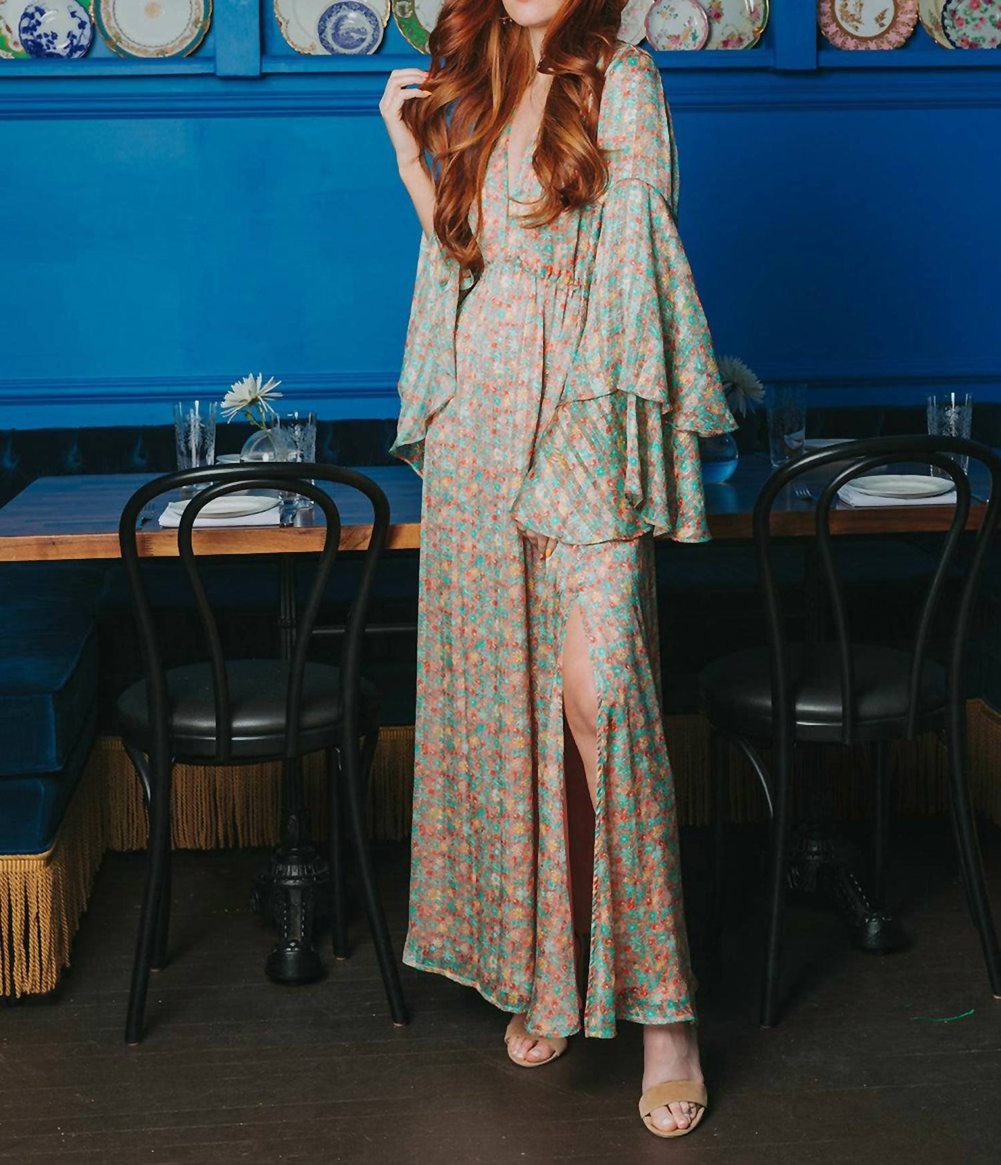 Buddylove - COLETTE LONG SLEEVE MAXI DRESS
