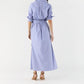 Ann Mashburn - Maxi Tie-waist Shirtdress